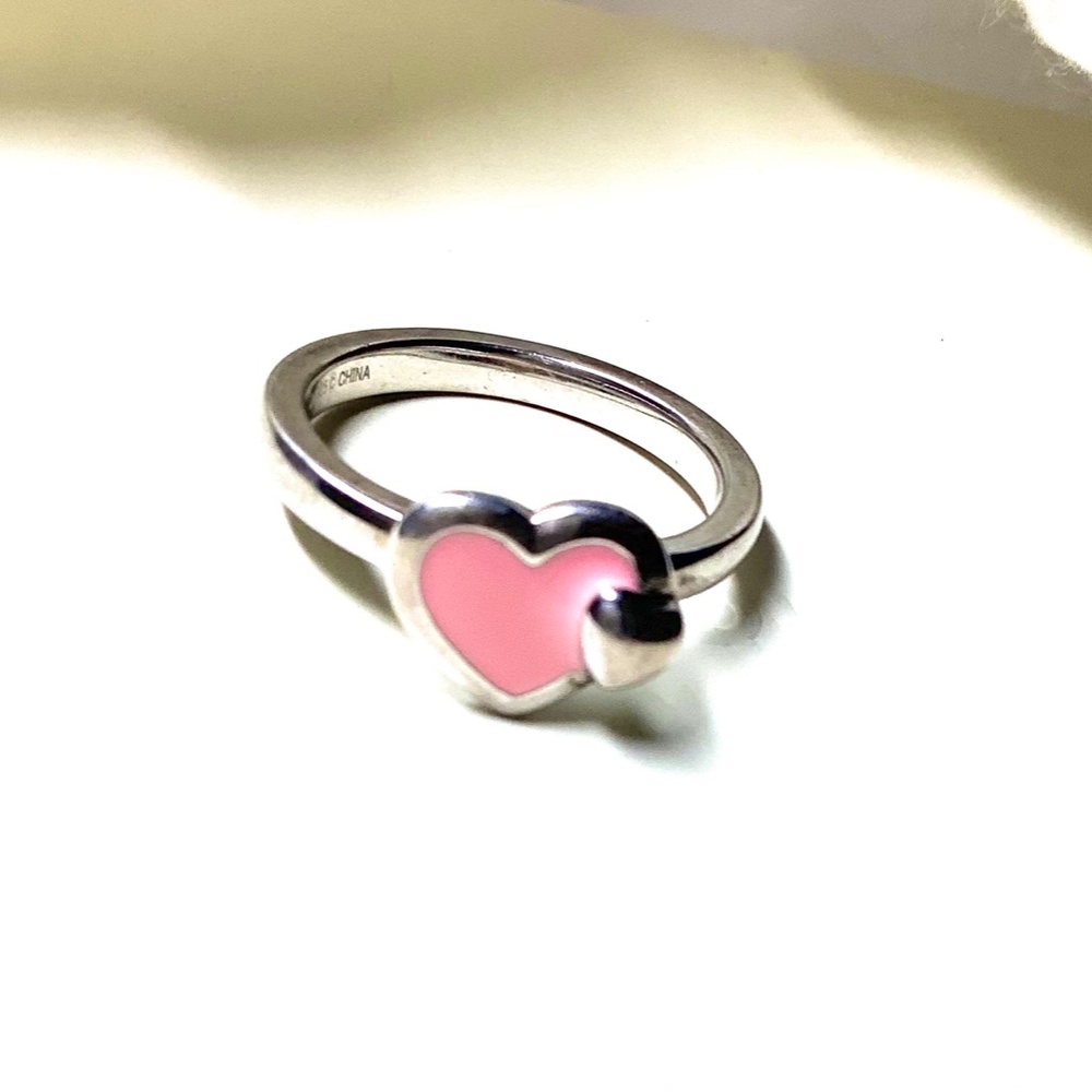 New Sterling Silver Ring Simply Stackable Raised … - image 2